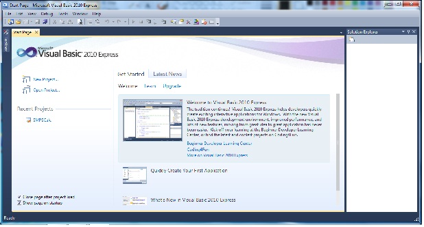 Visual Studio 2010 IDE